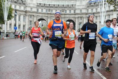 peter running royal parks half marathon london sands charity