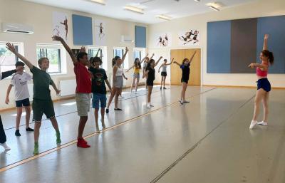 Dance class at XUK Summer Camps