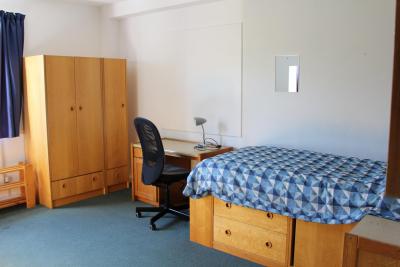 Example of a single bedroom at XUK Summer Camp